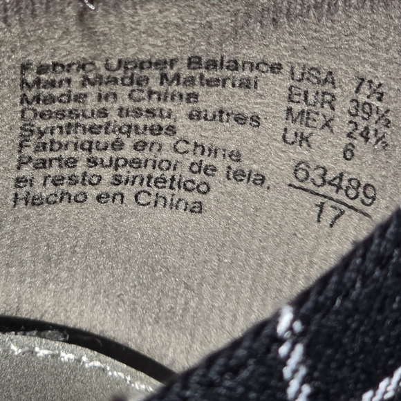 FIONI size 7.5 Stylish Black & White Plaid Women's Flats In EXCELLENT CONDITION - Picture 5 of 10